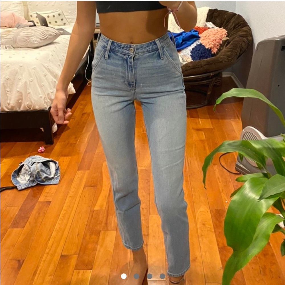 Hollister mom jeans